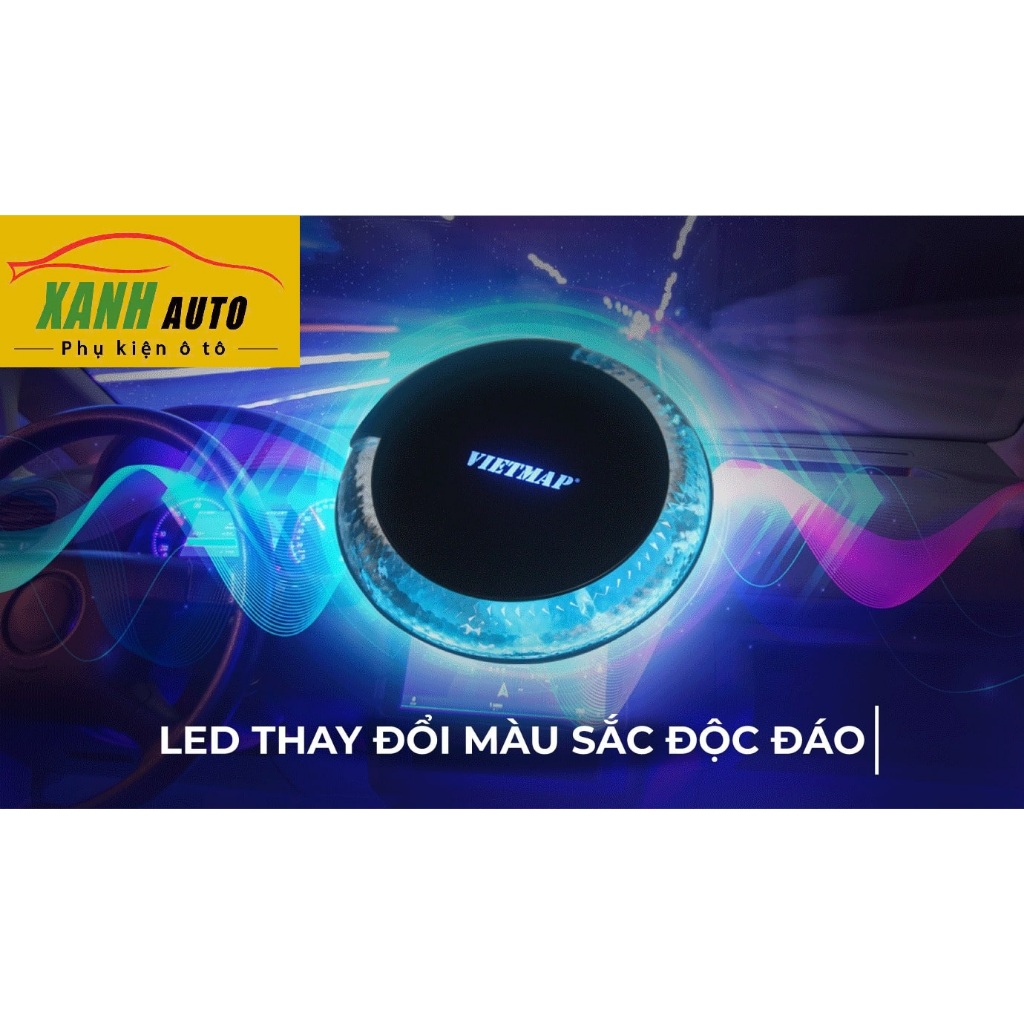 Android box ô tô VIETMAP BS10 LITE Chip 6115 tặng Vietmap Live 3 năm, sim 4g