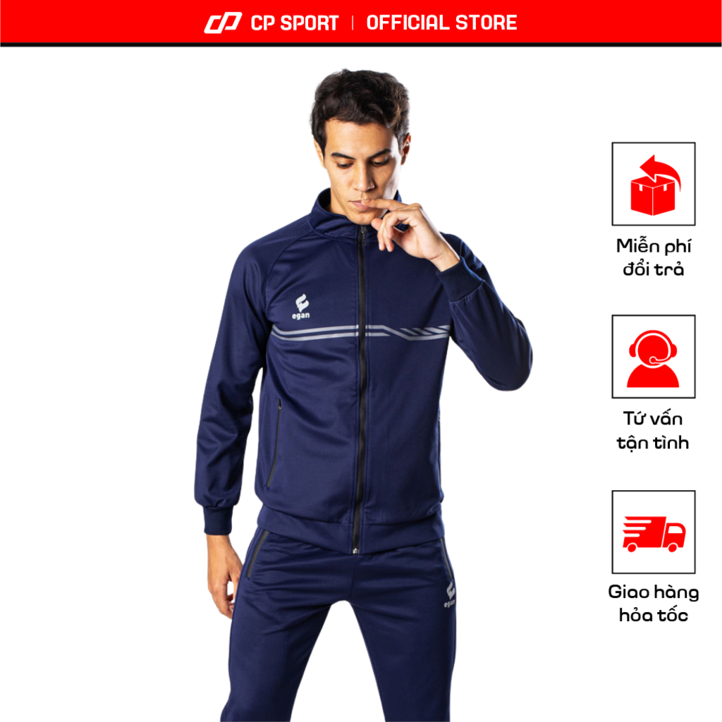 Áo khoác Egan Boris vải chống nhăn, mềm mại, co giãn tốt khi vận động