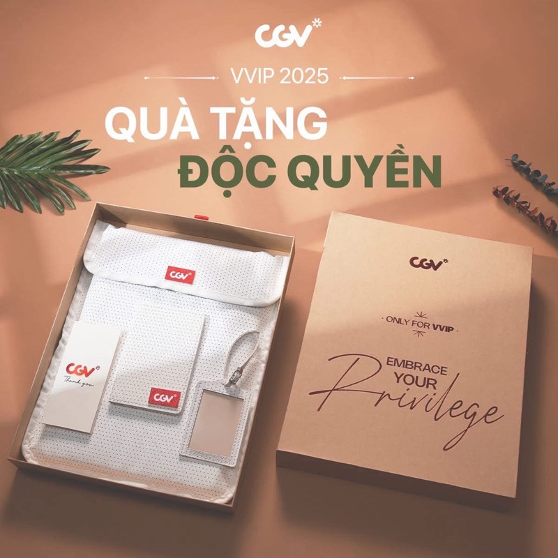 [ Hoả Tốc HCM ] Set Quà VVIP CGV 2025