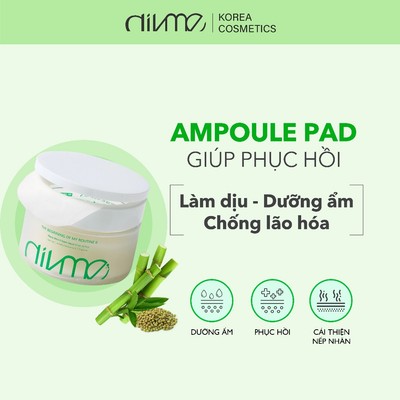 Tinh chất dưỡng ẩm Divme dạng Ampoule pad, bổ sung Niacinamide 5%, Dưỡng Ẩm Sâu, Cải Thiện Nếp Nhăn 170ml (70 miếng)