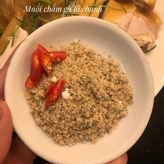 Muối chấm gà lá chanh Hạnh Gà