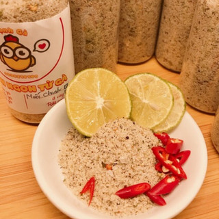 Muối chấm gà lá chanh Hạnh Gà
