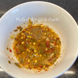 Muối chấm gà lá chanh Hạnh Gà