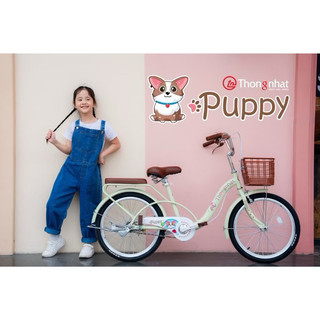  Xe Đạp Trẻ Em Nữ Puppy 20 Inch Chính Hãng Thống Nhất 