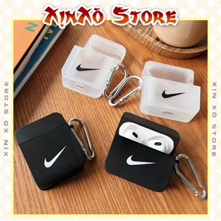  Vỏ ốp Airpod 2 3 4 Pro Pro 2 NI-KE Đơn giản Case Airpods kèm móc khóa cao cấp - XỊN XÒ Store 