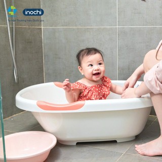  Chậu Tắm Cho Bé Notoro Nhật Bản  - Rộng Có Tay Nắm Lỗ thoát nước Giúp Bé Thoải Mái Vẫy Vùng 