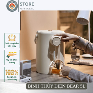  Bình Thuỷ Điện Đun Sôi Giữ Nhiệt Tự Động Bear ZDH-H50E1 Dung Tích 5L Tích Hợp Khử Clo Chính Hãng Bảo Hành 12 Tháng 