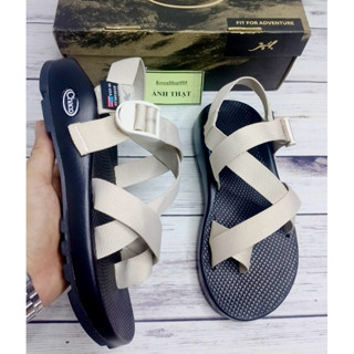 Dép Xăng Đan Xỏ Ngón Nam Nữ Chaco Quai Dù Mã D65