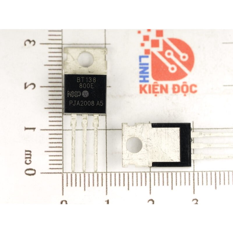 [Combo 5 con] BT138-800E, BT138-800 Triac 12A/800V/5W TO-220