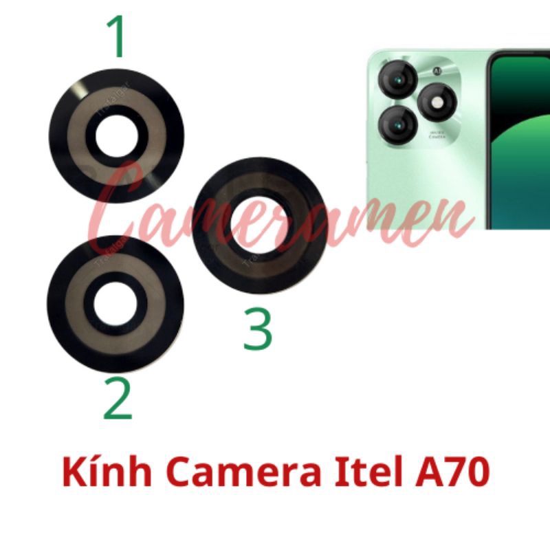 Kính Camera Itel A70