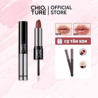Son Môi Hai Đầu ChioTure Thỏi Son Lì và Bóng Khóa Màu Double-End Lipstick 3.5g+2.5g