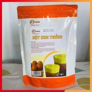 Túi 1kg Bột kem trứng, topping cho trà sữa, lớp milk foam dẻo mịn vị trứng