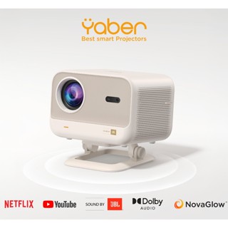 Máy chiếu Mini thông minh Yaber L2 Plus Full-HD 4K Android Tivi - Hàng Chính Hãng