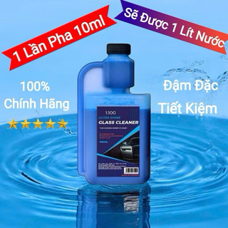  Nước Rửa Kính Ô Tô Chuyên Dụng GLASS CLEANER 500Ml,Tỉ Lệ Pha 1:100,Siêu Tiết Kiệm 