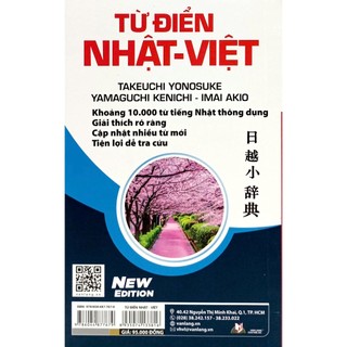 Sách - Từ Điển Nhật - Việt (VL bản 2024)