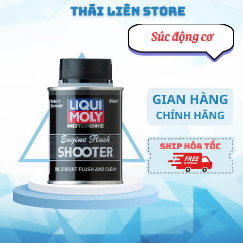 Liqui Moly 7901 - Súc động cơ xe máy 4 thì -  Liqui Moly Engine Flush Shooter