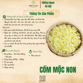 Set Quà Cốm, Bánh Cốm Hà Nội - Mộc Lam