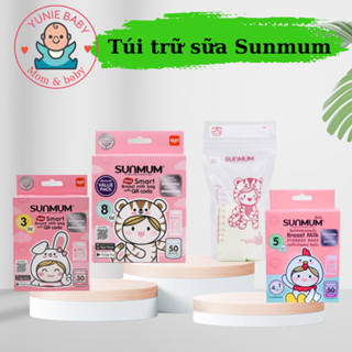 Túi Trữ Sữa Sunmum Dung Tích 100ml, 150ml, 250ml