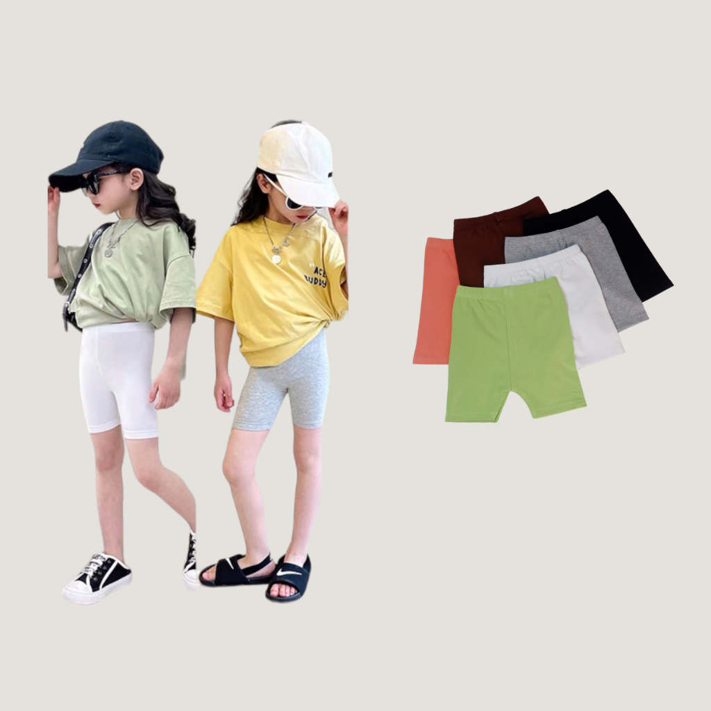 Quần legging đùi co giãn cho bé
