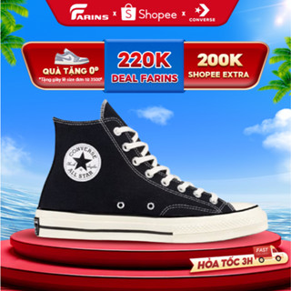 Giày Convers Chuck 70s Cổ Cao Chính Hãng Cho Nam Nữ, Covers High Black White