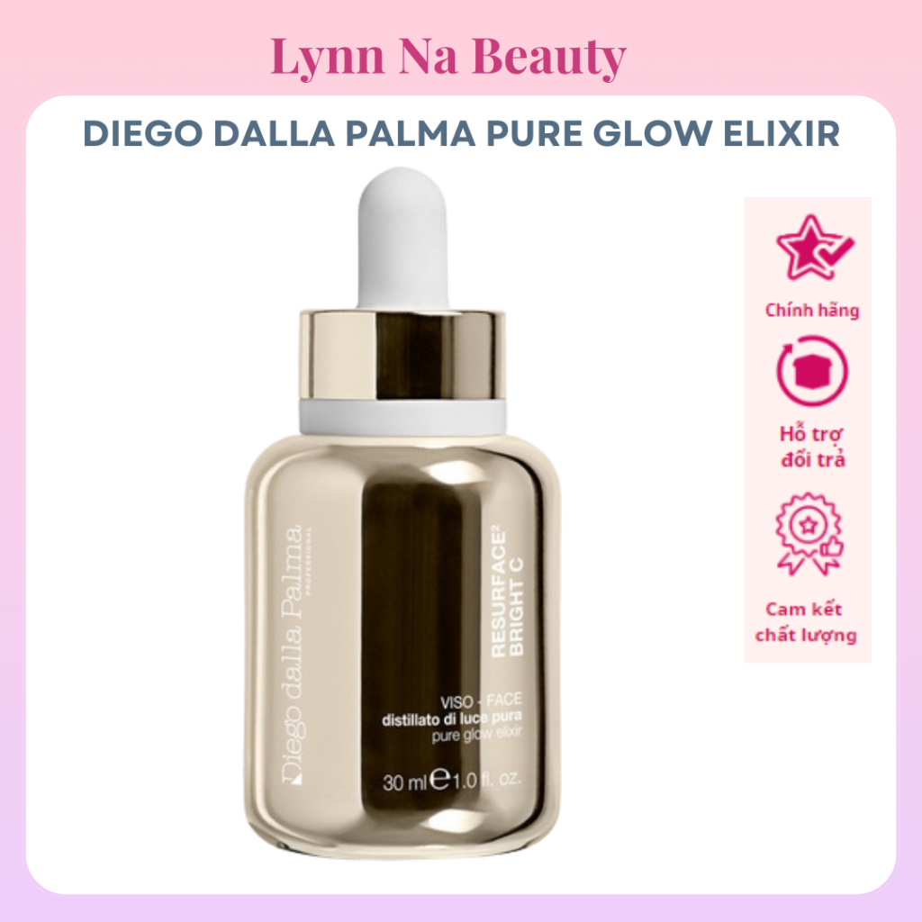 [Hàng công ty] Diego Dalla Palma PURE GLOW ELIXIR ILLUMINATING UNIFORMING SERUM CÔNG NGHỆ VI NANG TI