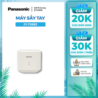 Máy sấy tay không khay nước Panasonic FJ-T09B3 màu trắng, công suất 650W-1020W - KHÔNG GỒM PHÍ LẮP