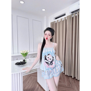 bộ đồ mặc nhà lụa LATIN CAO CẤP