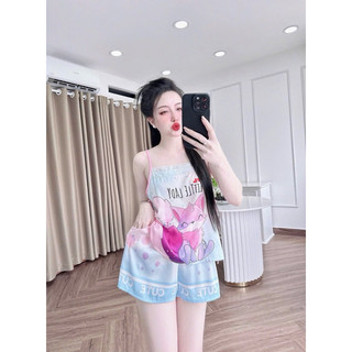 bộ đồ mặc nhà lụa LATIN CAO CẤP