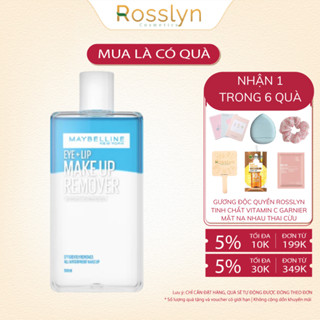 Nước tẩy trang mắt và môi Maybelline New York Eye & Lip Makeup Remover 150ml