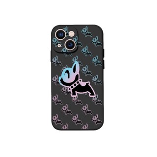 Ốp lưng iPhone Bull Dog x Lv TPU Viền Vuông