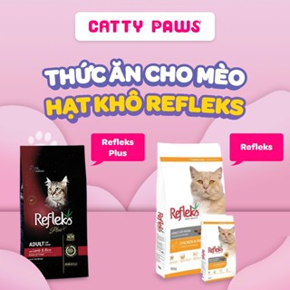Hạt cho mèo thức ăn hạt khô mèo Refleks Hạt cho mèo con và mèo lớn cao cấp