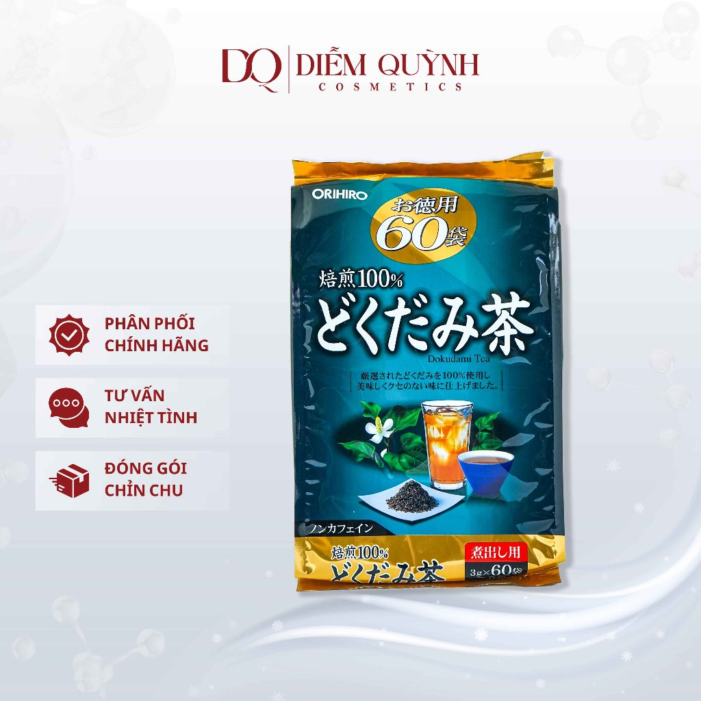 Trà diếp cá Orihiro 60 túi lọc Nhật Bản