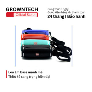 Loa bluetooth nghe nhạc mini GrownTech charge 4+ mini bass tốt có dây đeo