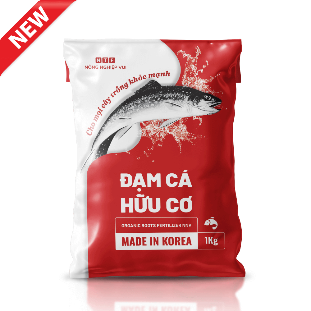 Phân Đạm Cá viên đạm cá hồi Hữu Cơ tốt cây tốt đất– ORGANIC ROOTS FERTILIZER NNV Xuất xứ Hàn Quốc - 