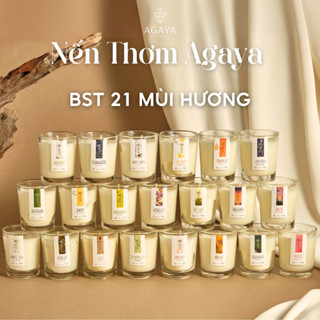 Nến Thơm Phòng AGAYA, Nến Thơm Candle Cup Nến Thơm Quà Tặng Giúp Thư Giãn và Ngủ Ngon, Quà Tặng Nến Thơm