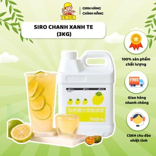 TenTen Food - Siro Chanh Xanh TE (3kg)