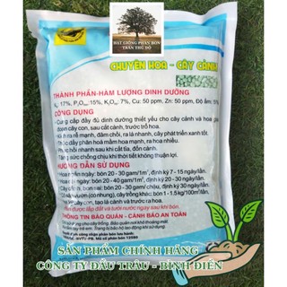 PHÂN BÓN ĐẦU TRÂU CHÍNH HÃNG CÔNG TY NPK 17-15-7+TE DẠNG VIÊN ( 1KG )