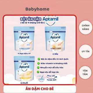 Bột ăn dặm Aptamil (125g) date 1/2026 cho bé