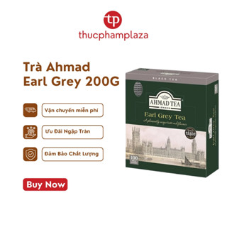 Trà Bá tước AHMAD Earl Grey hộp 200g 100 túi lọc