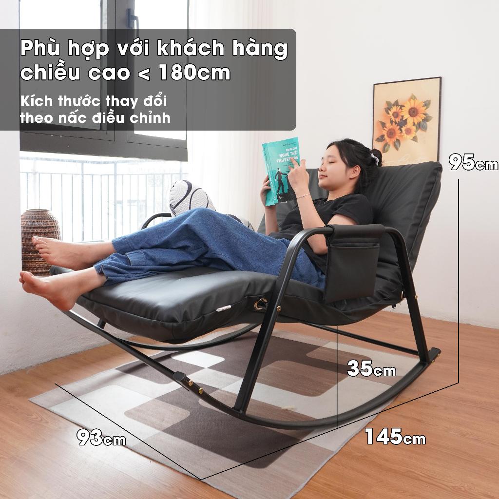 Ghế Bập Bênh Minh Phát 5 nấc điều chỉnh, ghế thư giãn, ghế đọc sách, Minh Phát Furniture | BigBuy360 - bigbuy360.vn