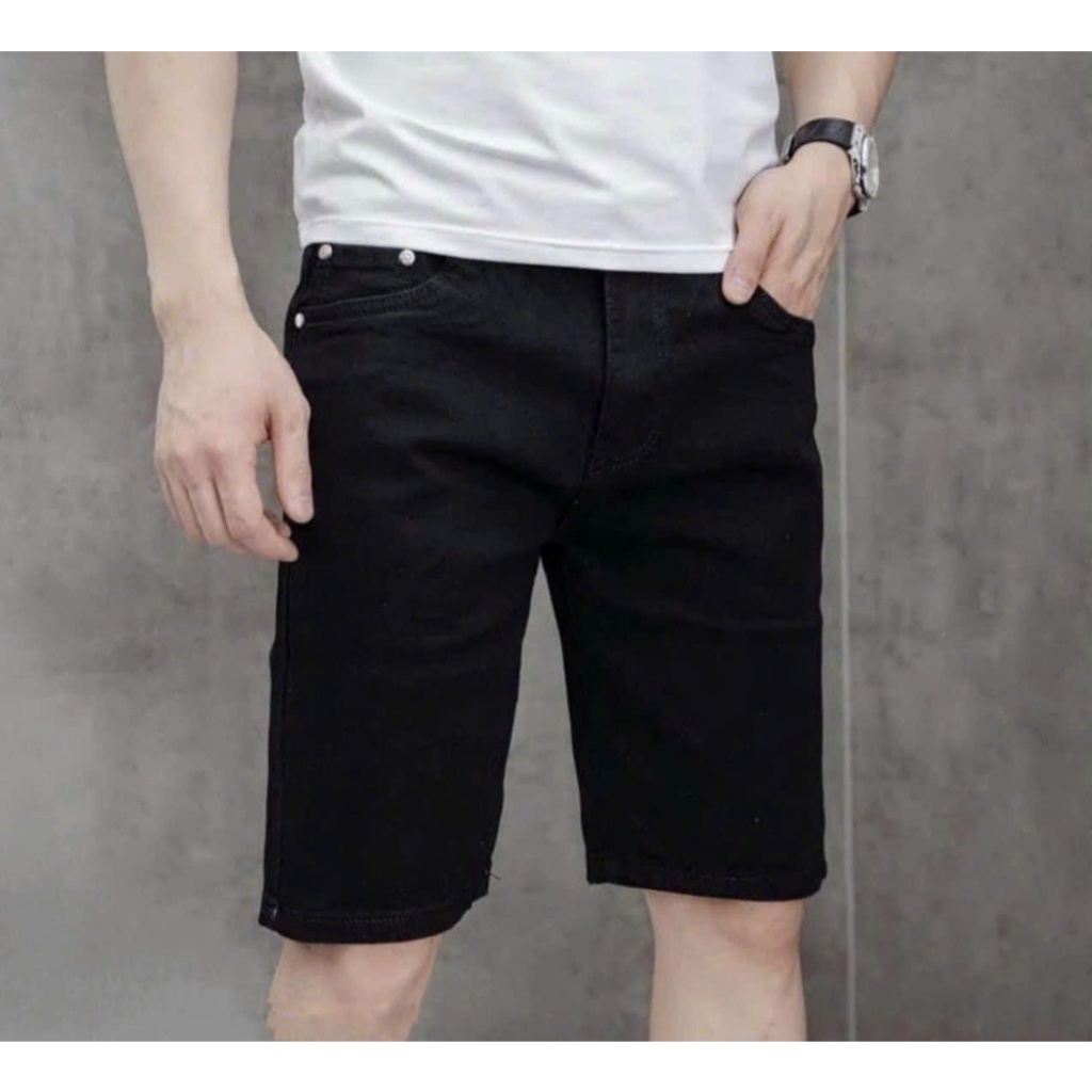 Quần NGỐ Jean Nam Trắng Trơn chất bò  quần lửng jean quần NGỐ jean trắng mẫu mới