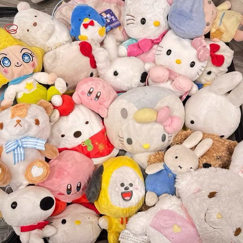 thú nhồi bông gấu  nhí tổng hợp nhồi bông sanrio wishmemell kitty kirby bt21 miffy sumiko