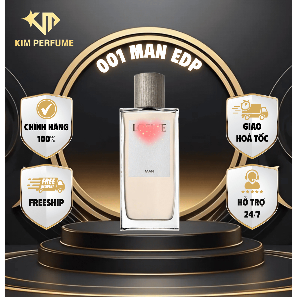 10ml 001 Man EDP - Nước Hoa Nam | KIM Perfume