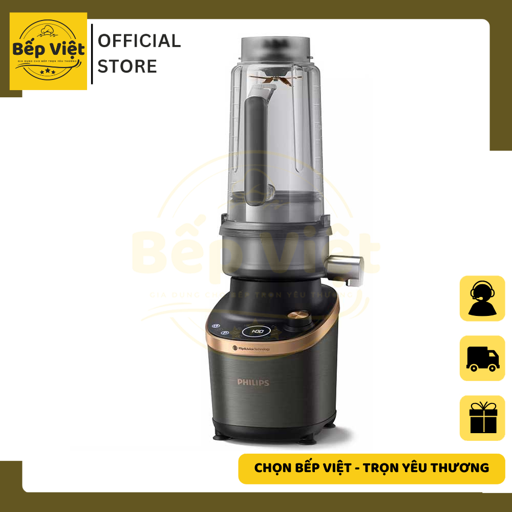 Máy xay và ép Philips HR3770 Xay - Lật - Ép - Hàng chính hãng