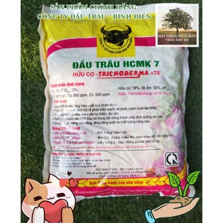 PHÂN HỮU CƠ VI SINH TRICHODERMA ĐẦU TRÂU DẠNG BỘT ( 1KG )