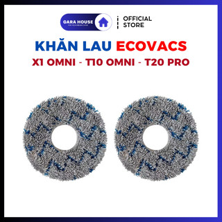 Khăn lau xoay Robot Ecovacs X1 Omni T10 Omni T20 T50 Pro T30 N30 Xiaomi X10+ X20+ QRevo _ Xám Xanh
