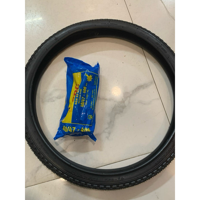 lốp săm xe đạp trẻ em 20x1.75 (47-406)