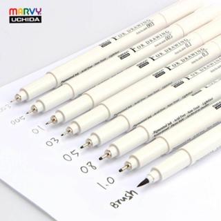 [DA ĐEN] Bút Vẽ Nét Line Marvy Uchida Kháng Nước Chính Hãng