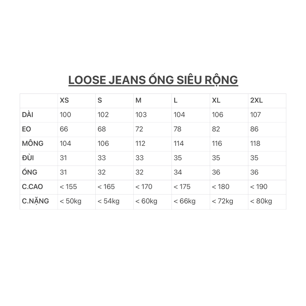 WIDE LEG LOOSE JEANS - Quần jeans ống siêu to phối dây form ống rộng unisex nam nữ. | BigBuy360 - bigbuy360.vn
