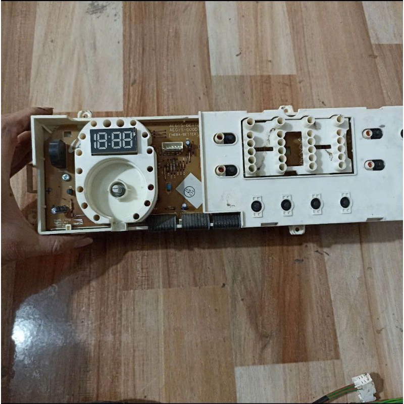 Tháo máy cũ Bo mạch máy giặt Samsung cửa ngang